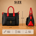 Structured Satchel Bag