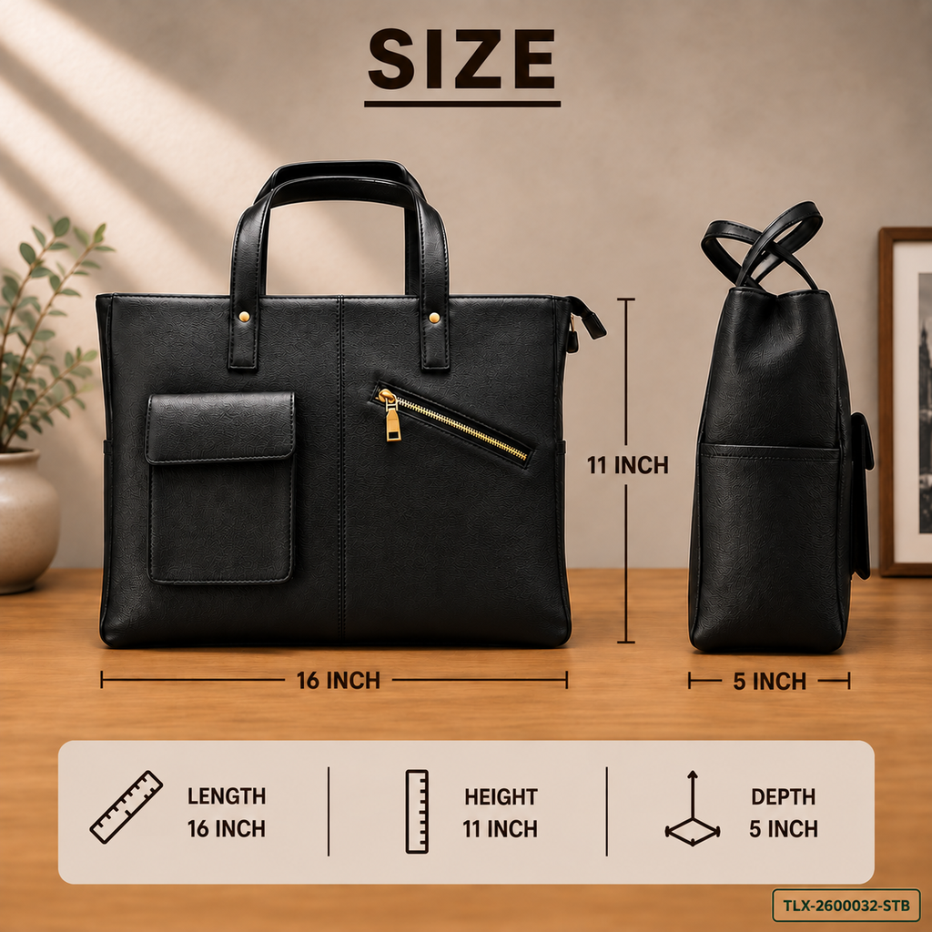 Structured Tote Bag