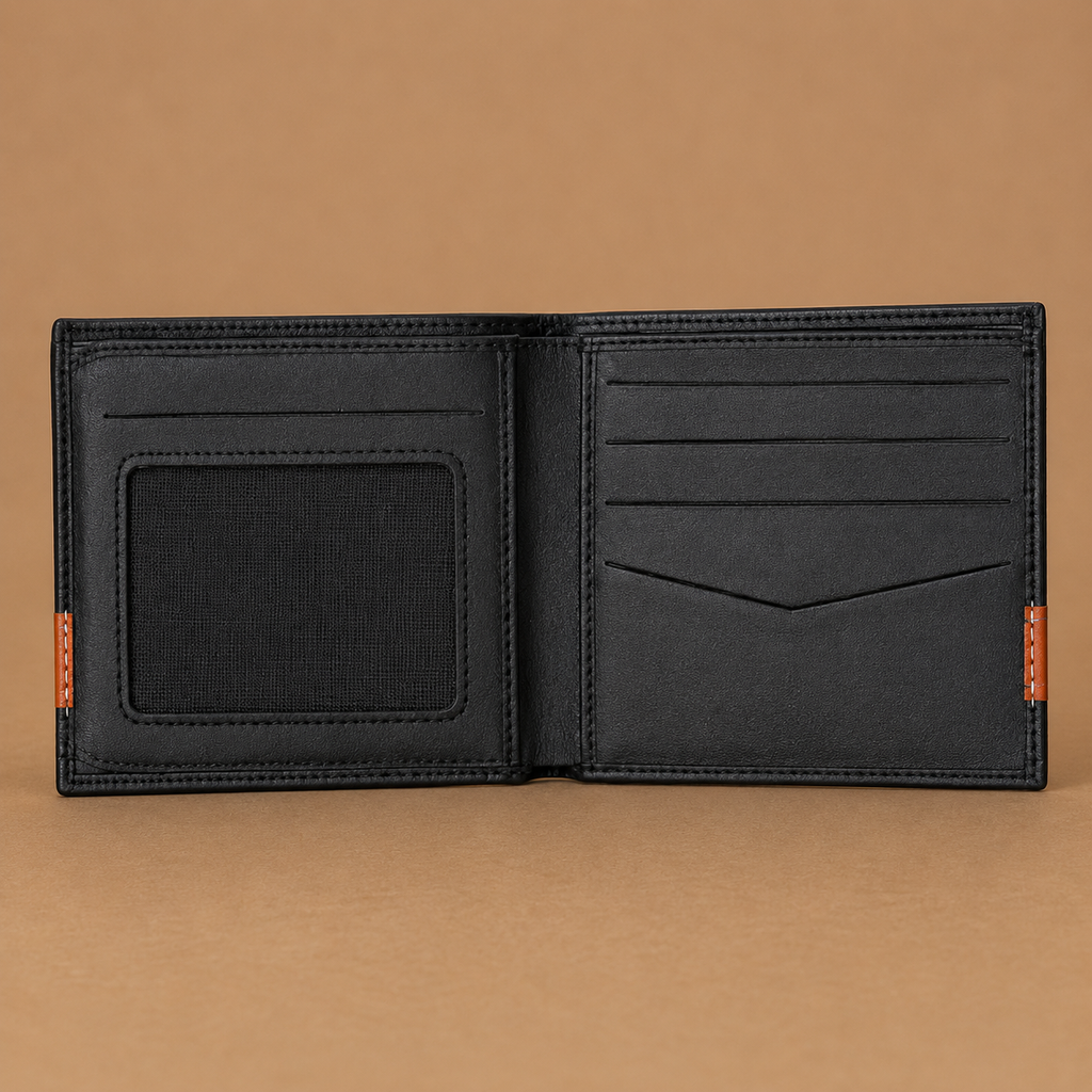 Bi-Fold Leather Wallet