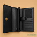 Leather Clutch Wallet