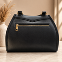 Printed Leather Satchel Bag