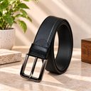 Classic Black Heritage Leather Belt