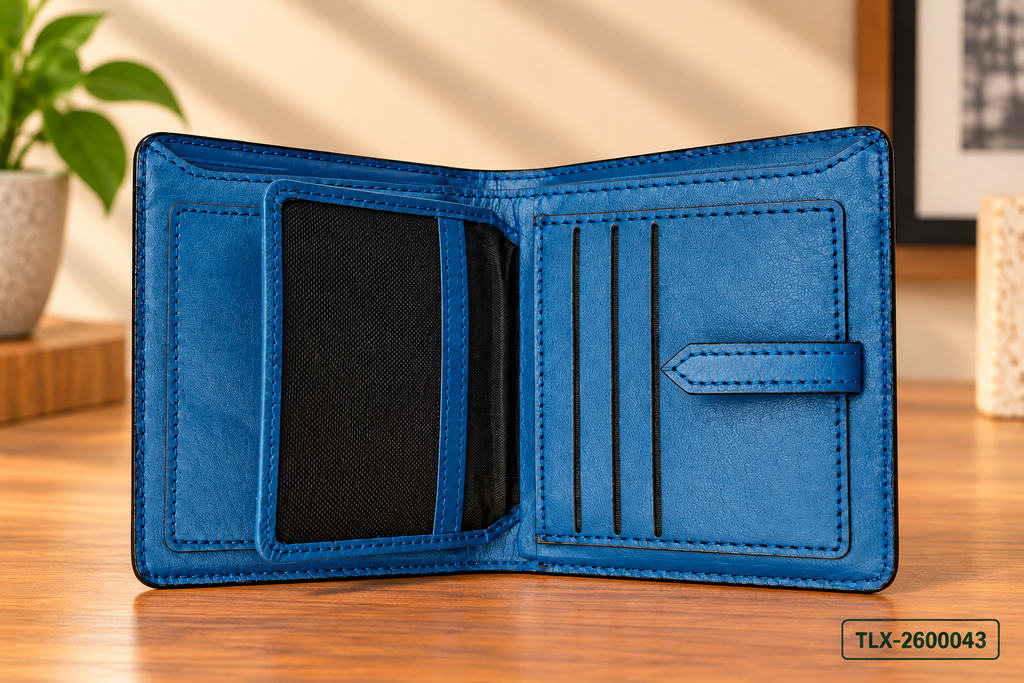 Azure Weave Bifold Wallet