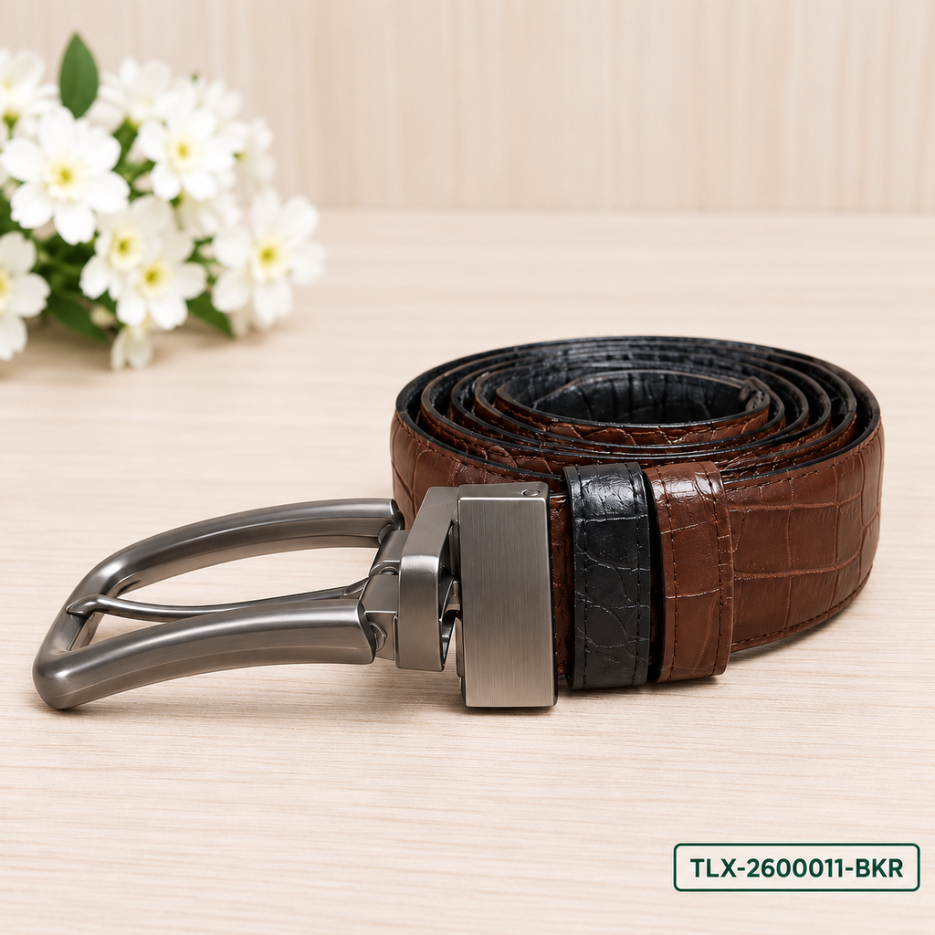 Reversible 2-in-1 Leather Belt