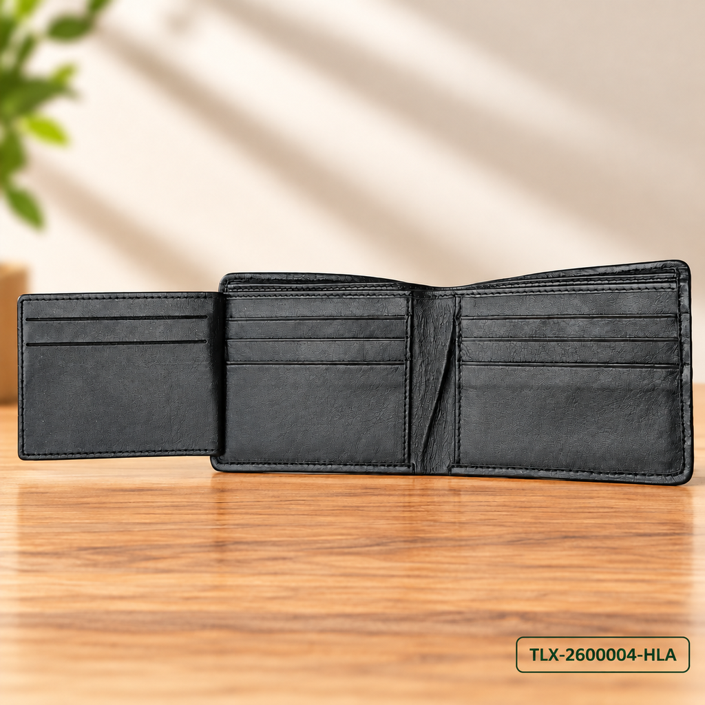 Hair-On Leather Bi-Fold Wallet