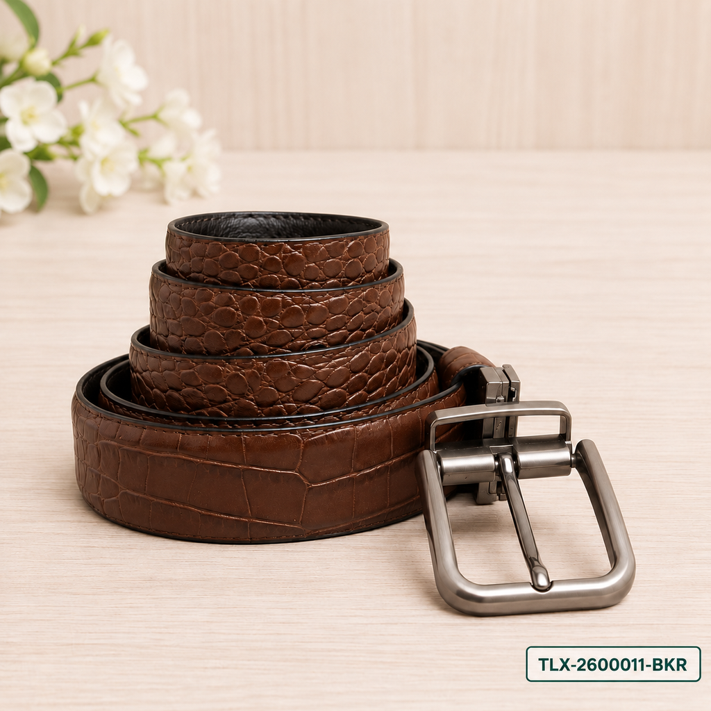 Reversible 2-in-1 Leather Belt
