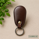 Leather Key Ring – Brown