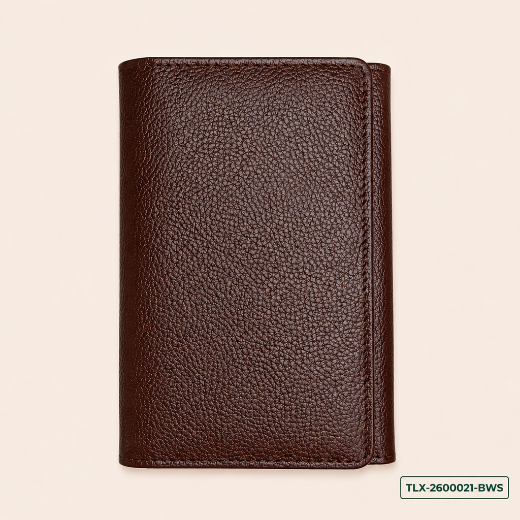 Brown Snap Wallet