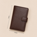 Brown Snap Wallet