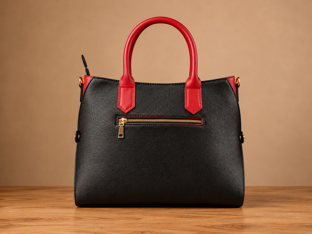 Structured Satchel Bag