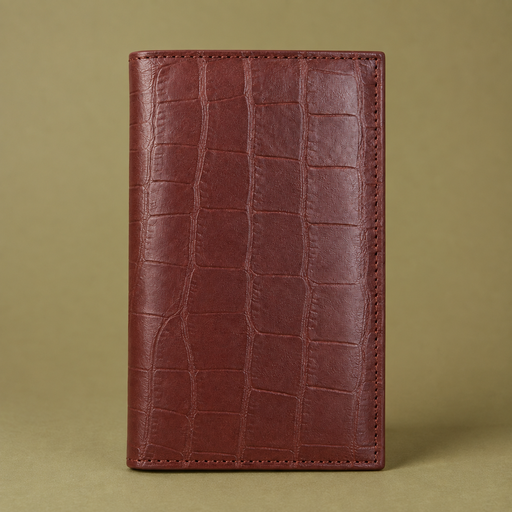 Luxury Crocodile-Pattern Long Wallet